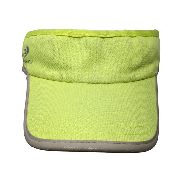 Headsweats Fitted Sun Visor Hat Green One Size Stretch Outdoor - Picture 1 of 10